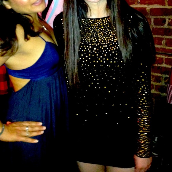 Cynthia Steffe Dresses & Skirts - Black w Gold studs Cynthia Steffe Dress XS